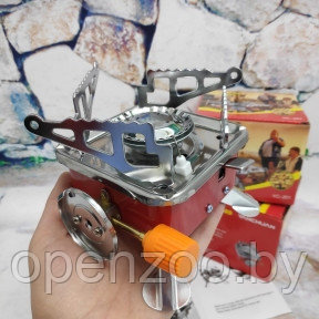 Газовая горелка (плита) Windproof Camping Stove к-202(YC-201) с чехлом