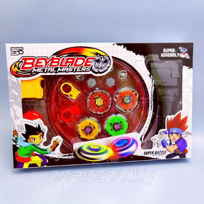 Набор волчков Бейблэйд Beyblade (4 шт Арена) - фото 3 - id-p207596889