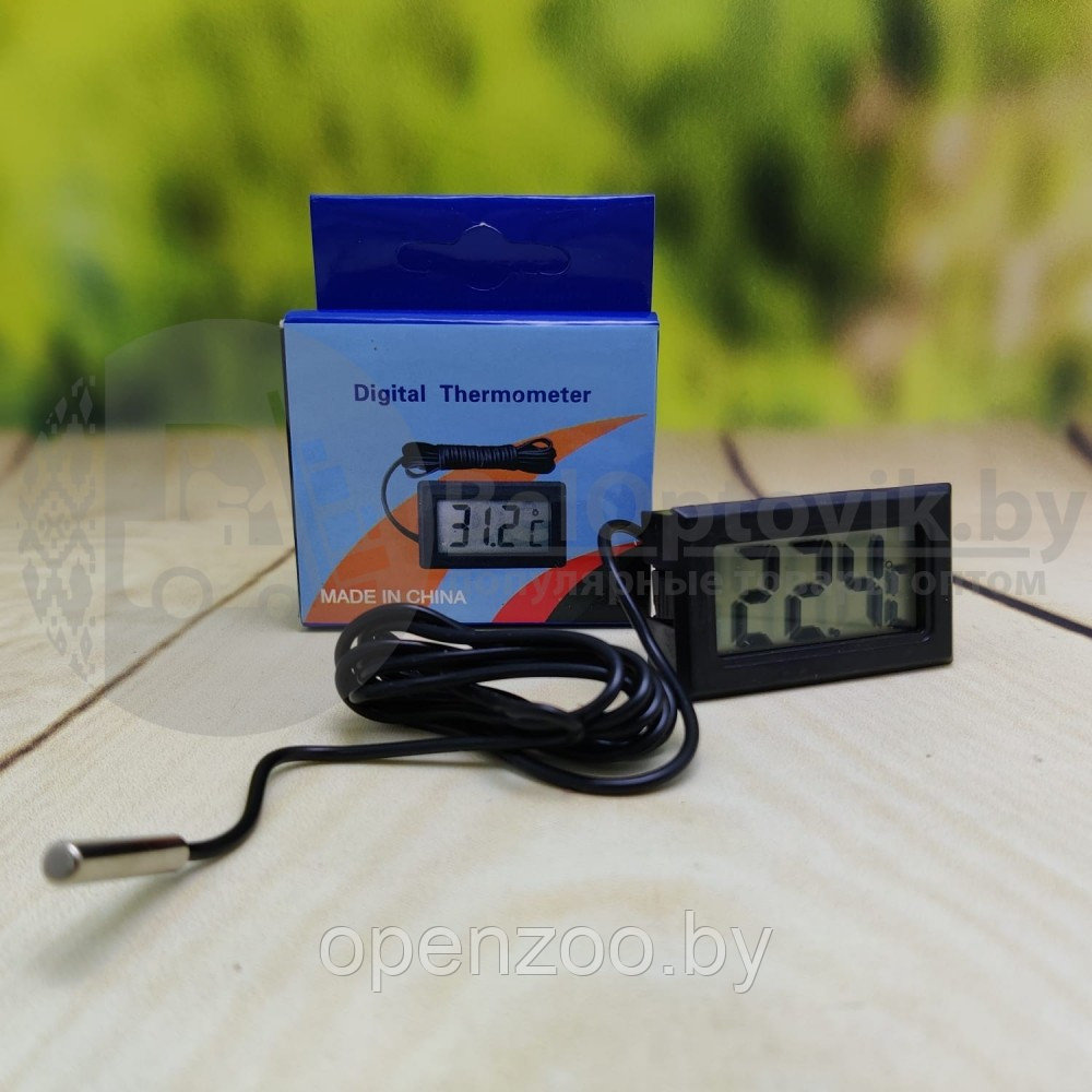 Цифровой электронный термометр с выносным датчиком - фото 2 - id-p207596890