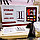 Складной шкаф Storage Wardrobe mod.88130  130 х 45 х 175 см. Трехсекционный Красный (бордовый), фото 8