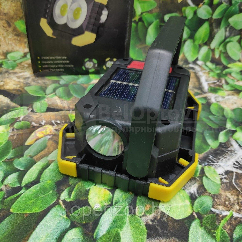 Прожектор Multi-Function Lamp T-917 SOLAR-2COB светодиодный портативный аккумуляторный, солнечная батарея - фото 5 - id-p207595022