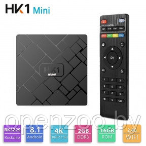 Смарт TV приставка HK1 mini 2GB/16GB RK3229 - фото 1 - id-p207596080