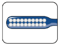 Зубная щетка ТеРе Implant Ortho, для брекетов, имплантов, мостов. 1 шт. в м/у.