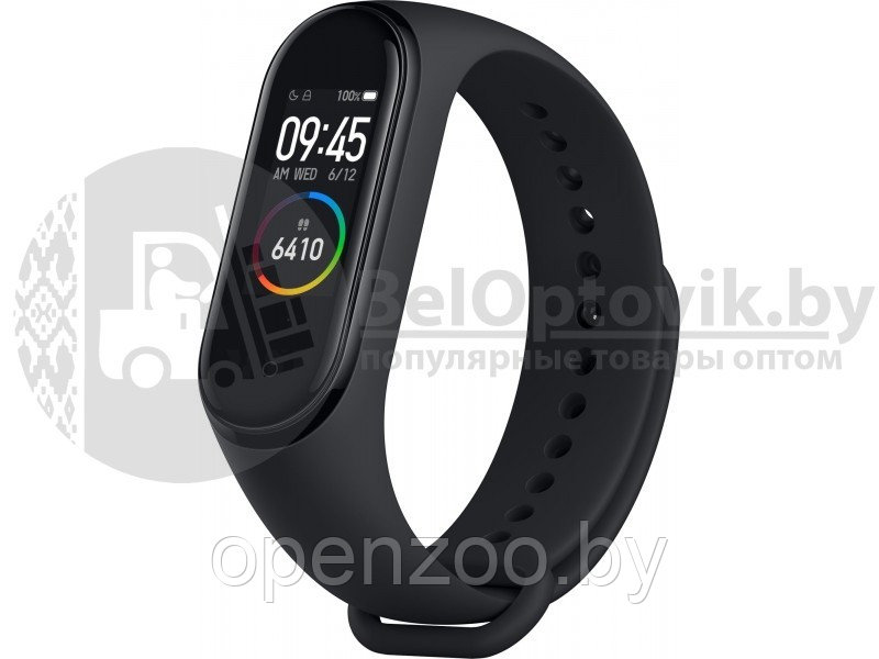 NEW Фитнес - браслет Mi Smart Band 4 Черный (в белом бумажном кейсе) - фото 6 - id-p207595490