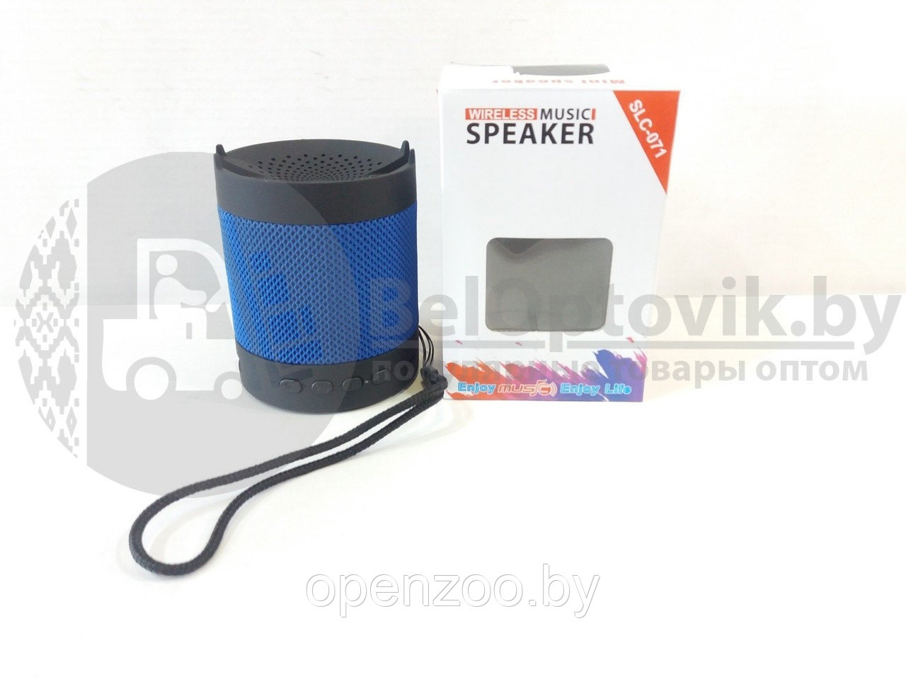 Колонка Bluetooth с держателем для смартфона Wireless SLC - 071 Черная - фото 7 - id-p207596103
