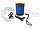 Колонка Bluetooth с держателем для смартфона Wireless SLC - 071 Синяя, фото 8