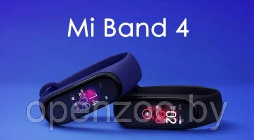 NEW Фитнес - браслет Mi Smart Band 4 Синий - фото 1 - id-p207596108