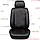 Чехлы на сиденья для Peugeot 807 (2002-2014) 5 мест / Пежо 807 (экокожа, черный + вставка РОМБ), фото 5