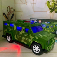 Военная машинка сейф копилка Military Car Safe Box