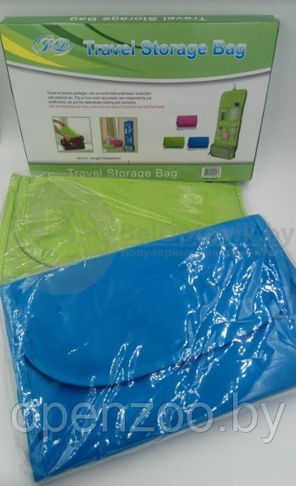 Дорожная сумка для гигиенических принадлежностей Travel Storage Bag (органайзер) Зеленый - фото 9 - id-p207596111