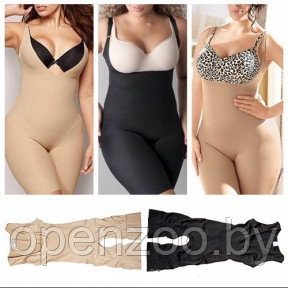 Утягивающее белье Комбидресс Slim Shapewear Черный S-M (42-46) - фото 1 - id-p207596112