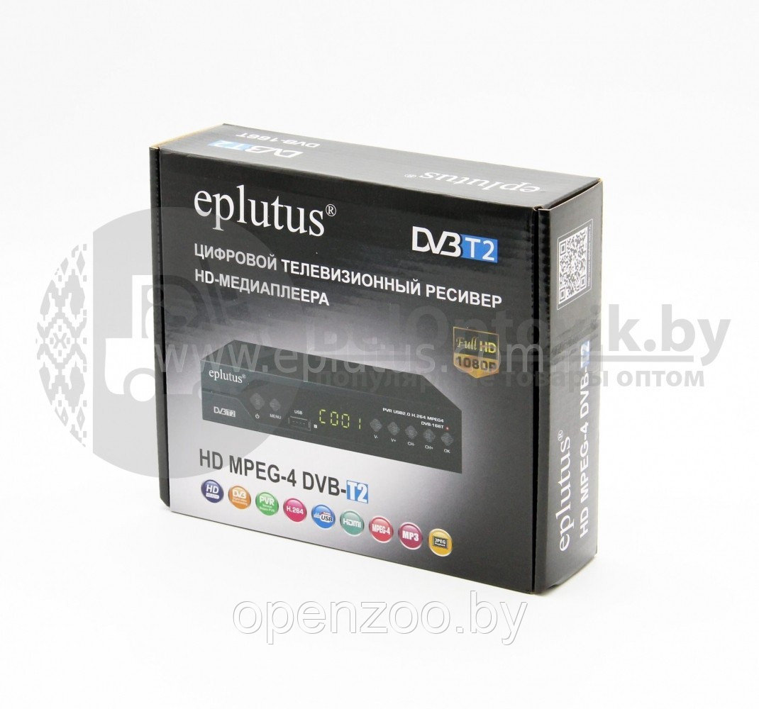 (Оригинал) Цифровой HD Mpeg-4 TV-тюнер Eplutus DVB-166T - фото 2 - id-p207594650