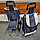 Сумка-тележка со стульчиком (80 кг) хозяйственная на колёсах, 1 отдел на клапане, фото 2