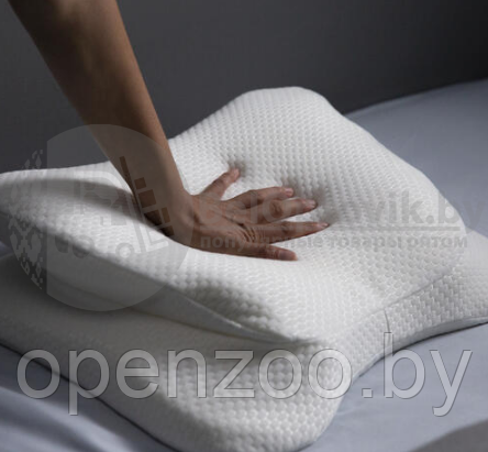 Анатомическая, двухсторонняя пенная подушка Angel SLEEPER Pillow для головы с эффектом памяти - фото 2 - id-p207594659