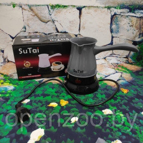 Кофеварка (турка) электрическая SuTai,  500мл Графит. Вкуснейший кофе дома