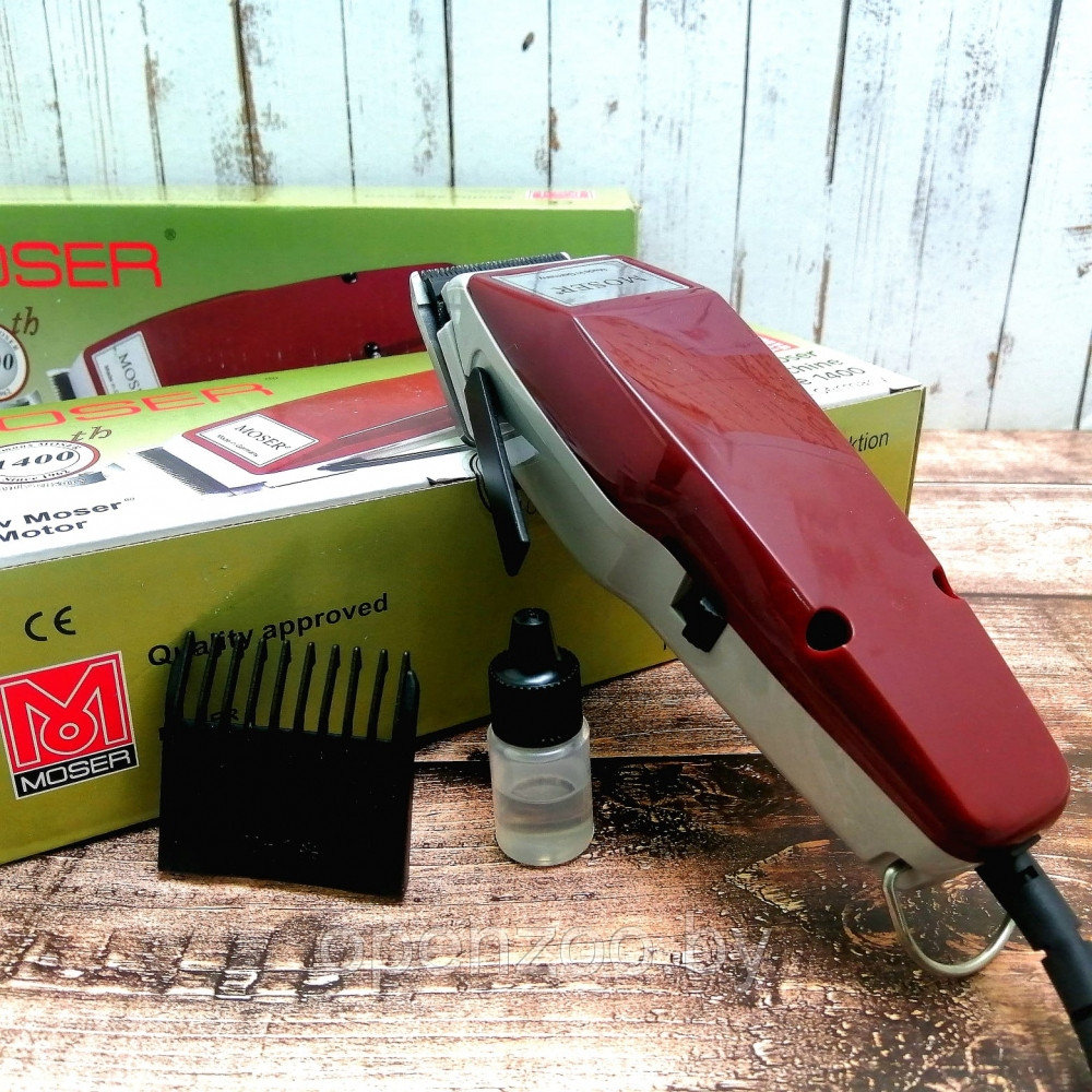 Машинка для стрижки волос профессиональная сетевая MOSER 1400-0051 (Германия) - фото 3 - id-p207596133