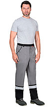 Костюм "СИРИУС 5120" куртка, брюки средне-серый с красным и СОП, фото 3