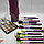 Набор кистей для макияжа MAC в тубусе, 12 кистей Purple (фиолетовый), фото 6