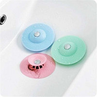 Пробка для ванны / уловитель волос Umbra Flex Drain Stop Розовый цвет