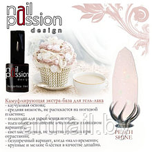 Камуфлирующая экстра-база «Peach shine» NailPassion, 10мл