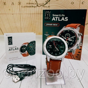 Умные Bluetooth часы Smarterra SmartLife ATLAS Контроль артериального давления/уровня кислорода в крови - фото 1 - id-p207594098