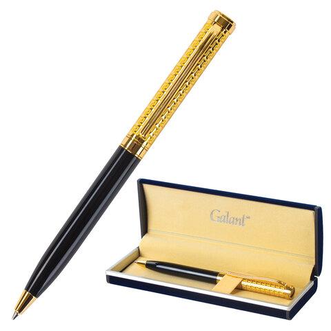 Ручка подарочная шариковая GALANT "Empire Gold", корпус черный с золотистым, пишущий узел 0,7 мм, синяя - фото 2 - id-p207603277