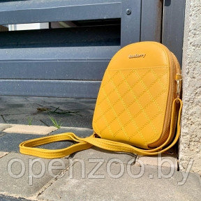 Женская сумочка через плечо BAELLERRY Show You 2501 Лимонная - фото 1 - id-p207593737
