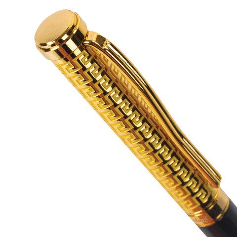Ручка подарочная шариковая GALANT "Empire Gold", корпус черный с золотистым, пишущий узел 0,7 мм, синяя - фото 7 - id-p207603277