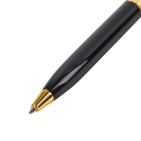 Ручка подарочная шариковая GALANT "Empire Gold", корпус черный с золотистым, пишущий узел 0,7 мм, синяя - фото 8 - id-p207603277
