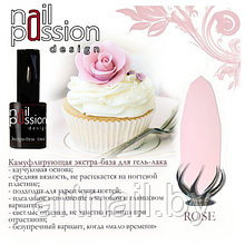 Камуфлирующая экстра-база «Rose» NailPassion, 10мл