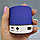 Портативная Bluetooth колонка со светодиодной подсветкой Mini speaker (TF-card, FM-radio)  Оранжевая, фото 9