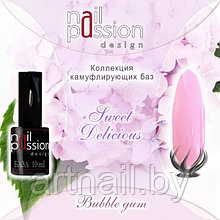 Камуфлирующая база Bubble gum NailPassion, 10мл