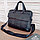 Стильная сумка - портфель для документов Jeep Buluo n.8012 Черная, фото 3