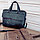 Стильная сумка - портфель для документов Jeep Buluo n.8012 Черная, фото 9