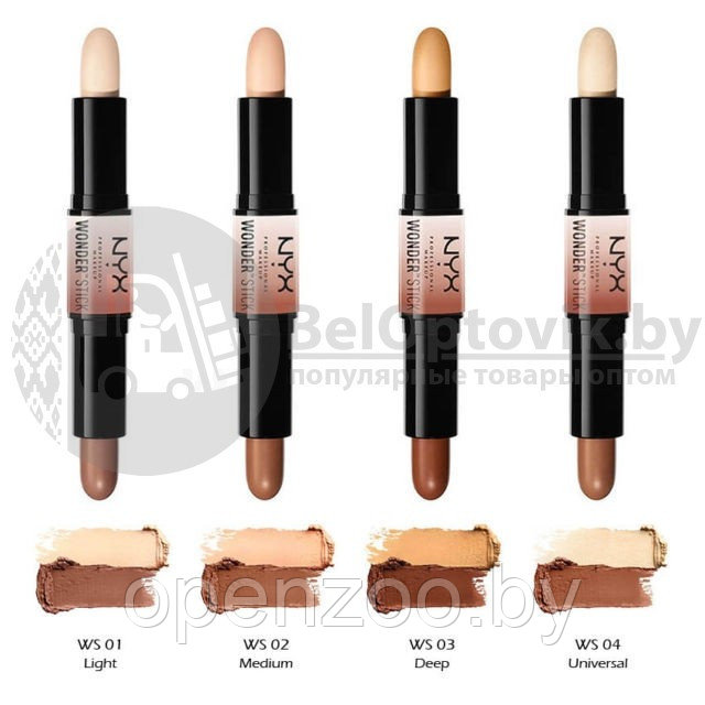 Ликвидация Корректор - карандаш NYX Wonder Stick 2 в 1 (контуринг) WS03 - Deep Profond - фото 3 - id-p207596184