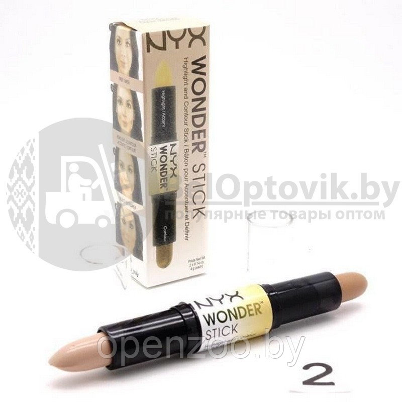 Ликвидация Корректор - карандаш NYX Wonder Stick 2 в 1 (контуринг) WS03 - Deep Profond - фото 6 - id-p207596184