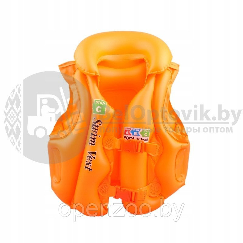 Жилет для плавания надувной Swim Vest 3-7 лет (на крупного ребенка) - фото 4 - id-p207595567