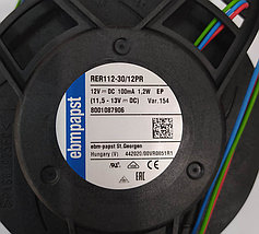 Вентилятор М/К Bosch, Siemens Ebmpapst RER112-30/12PR 12V-DC 100mA 1,2W (11,5-13V-DC) EP 8001087906, фото 2