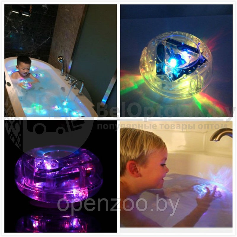 Светящаяся игрушка для купания в ванной Party in the Tub Калейдоскоп (Оригинал) - фото 3 - id-p207597024