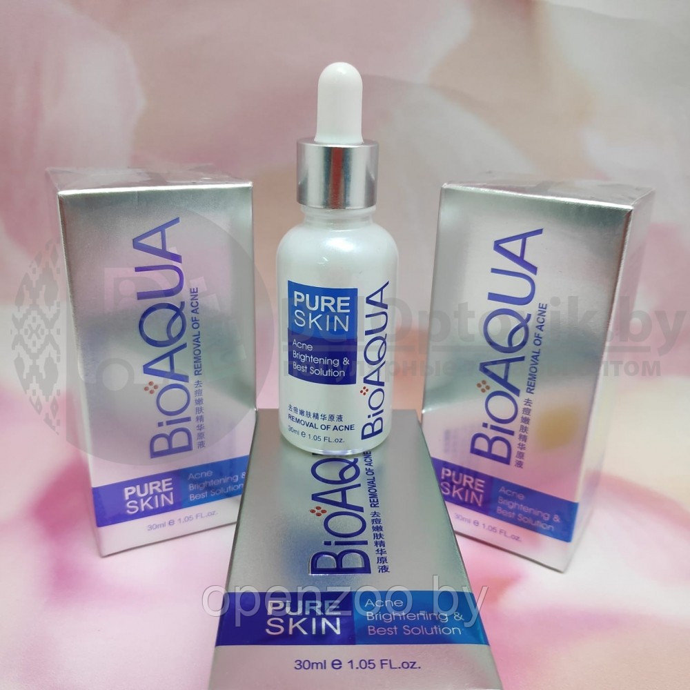 Сыворотка Bioaqua Pure Skin Acne Анти - акне для проблемной кожи, 30 мл - фото 3 - id-p207596201
