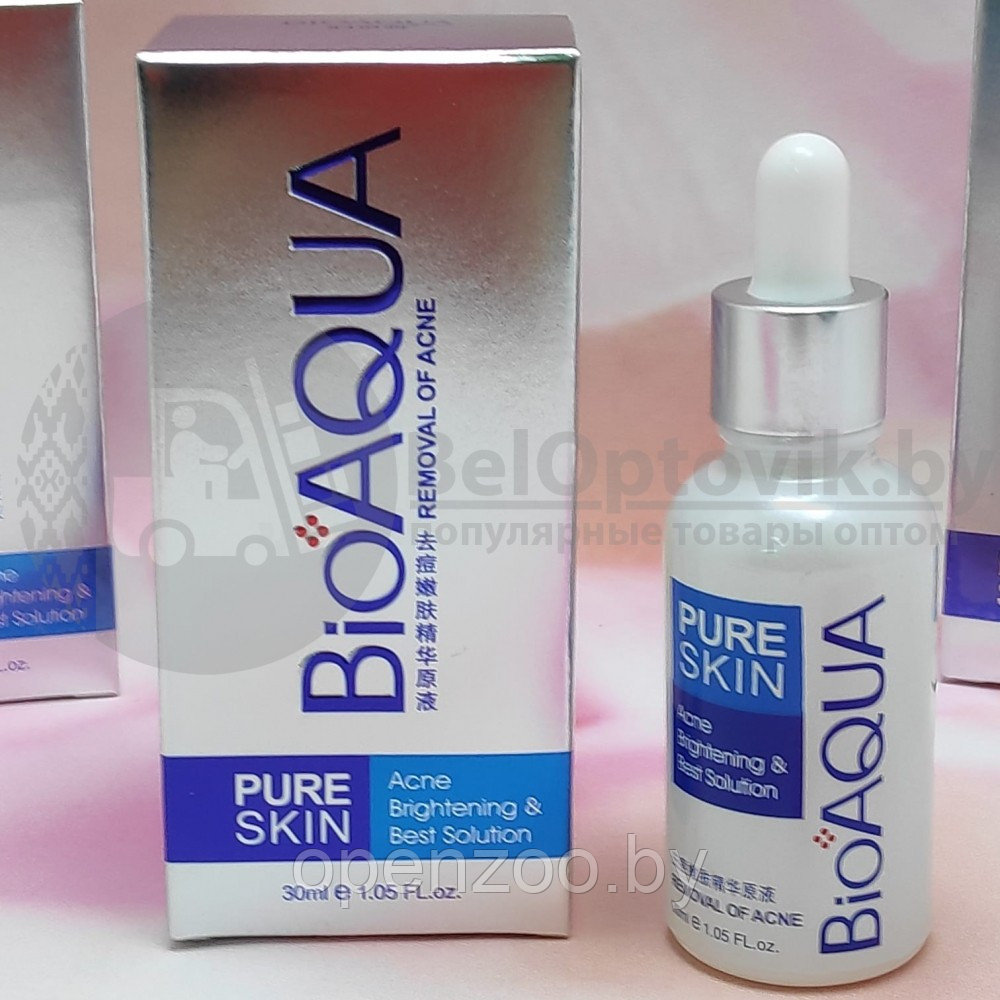 Сыворотка Bioaqua Pure Skin Acne Анти - акне для проблемной кожи, 30 мл - фото 4 - id-p207596201