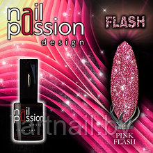 Светоотражающий гель-лак PINK FLASH NailPassion, 10мл