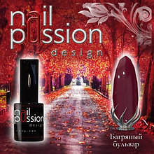 Гель-лак Багряный бульвар NailPassion, 10мл