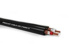 PROCAST Cable USC 2*6/60/0.12 профессиональный инсталляционный двухканальный звуковой сигнальный к