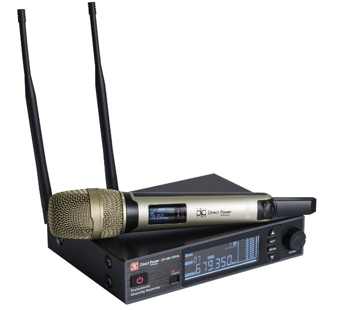 DP-200 VOCAL Вокальная радиосистема с ручным металлическим передатчиком - фото 6 - id-p207611778