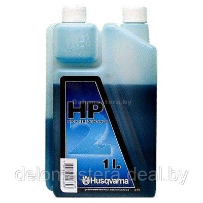 Масло 1л 2Т HP Husqvarna с дозатором (ШВЕЦИЯ) (оригинал)