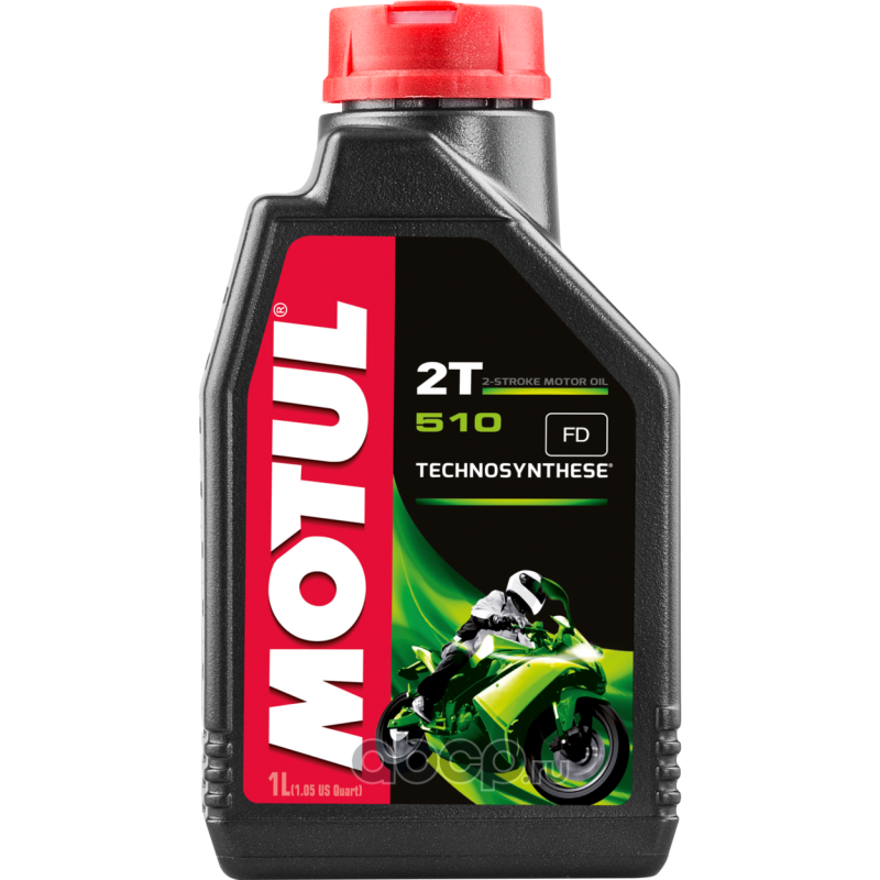 MOTUL 104028 Масло моторное полусинтетическое MOTUL 510 2T 1L - фото 1 - id-p207621109