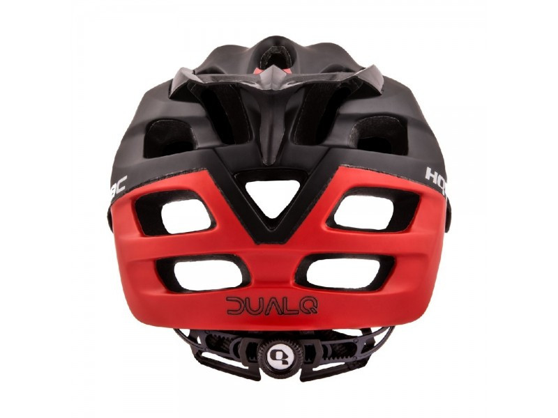 Шлем HQBC, DUALQ, черный/красный матовый, р-р 54-58 см. - фото 3 - id-p207509927