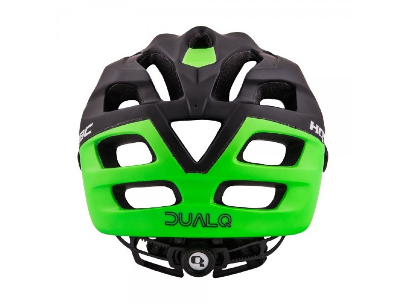 Шлем HQBC, DUALQ, черный/зеленый матовый, р-р 54-58 см. - фото 5 - id-p207509928