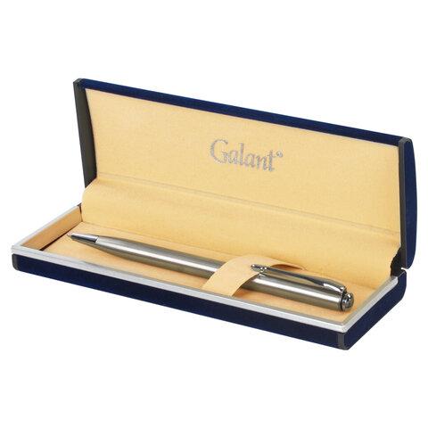 Ручка подарочная шариковая GALANT "Arrow Chrome", корпус серебристый, хромированные детали, пишущий узел 0,7 м